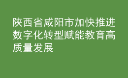 陕西省咸阳市加快推进数字化转型 赋能教育高质量发展