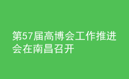 第57届高博会工作推进会在南昌召开