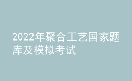 2022年聚合工艺国家题库及模拟考试