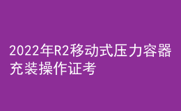 2022年R2移动式压力容器充装操作证考试题库模拟考试平台操作