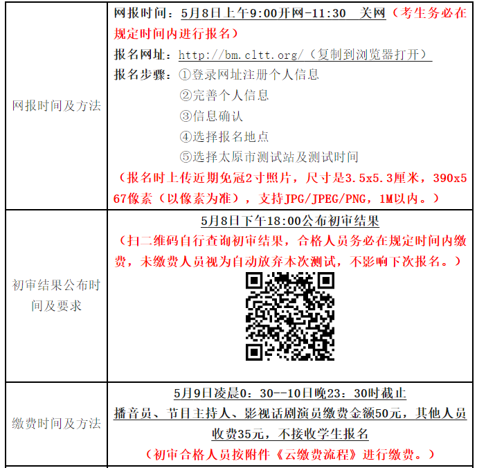 2023年5月山西太原社会人员普通话水平测试的通知